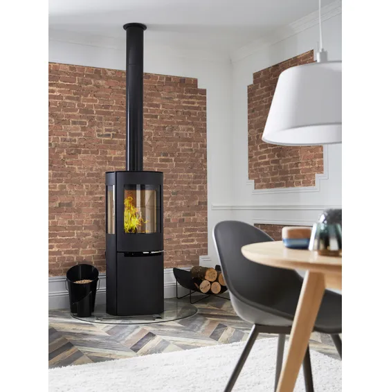 Dixneuf Fireplace Tong Tribu Grey Steel 50cm